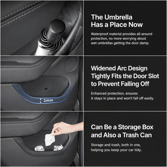 Full-coverage door storage box/organizer for Tesla Model Y Juniper/Model YL