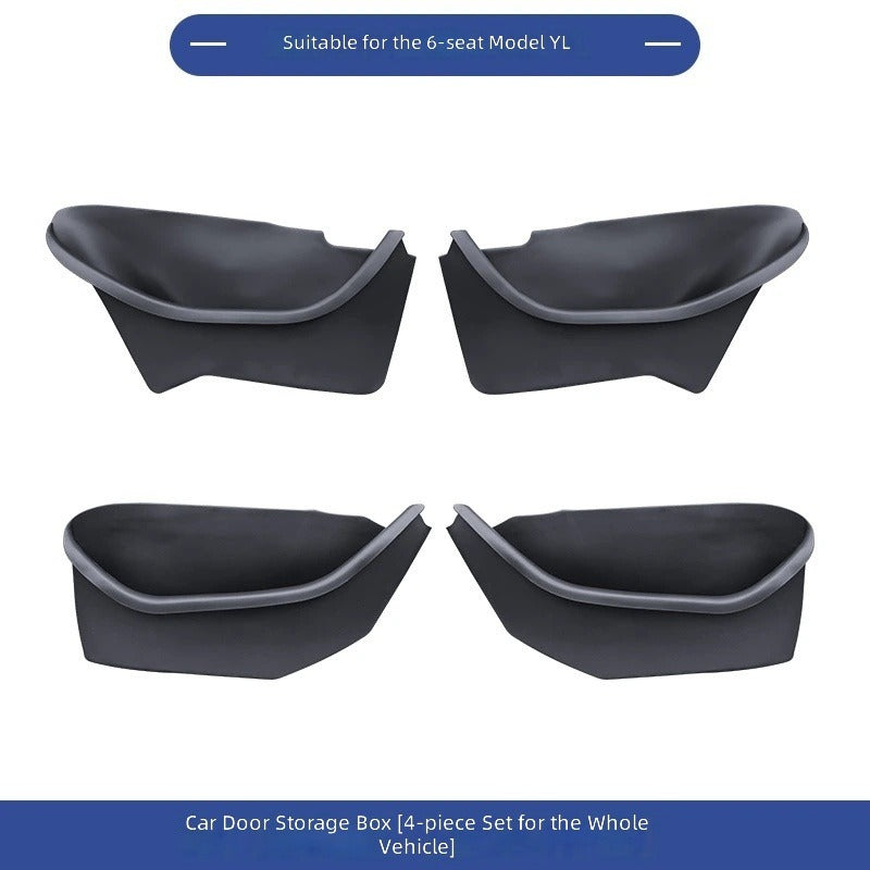 Full-coverage door storage box/organizer for Tesla Model Y Juniper/Model YL