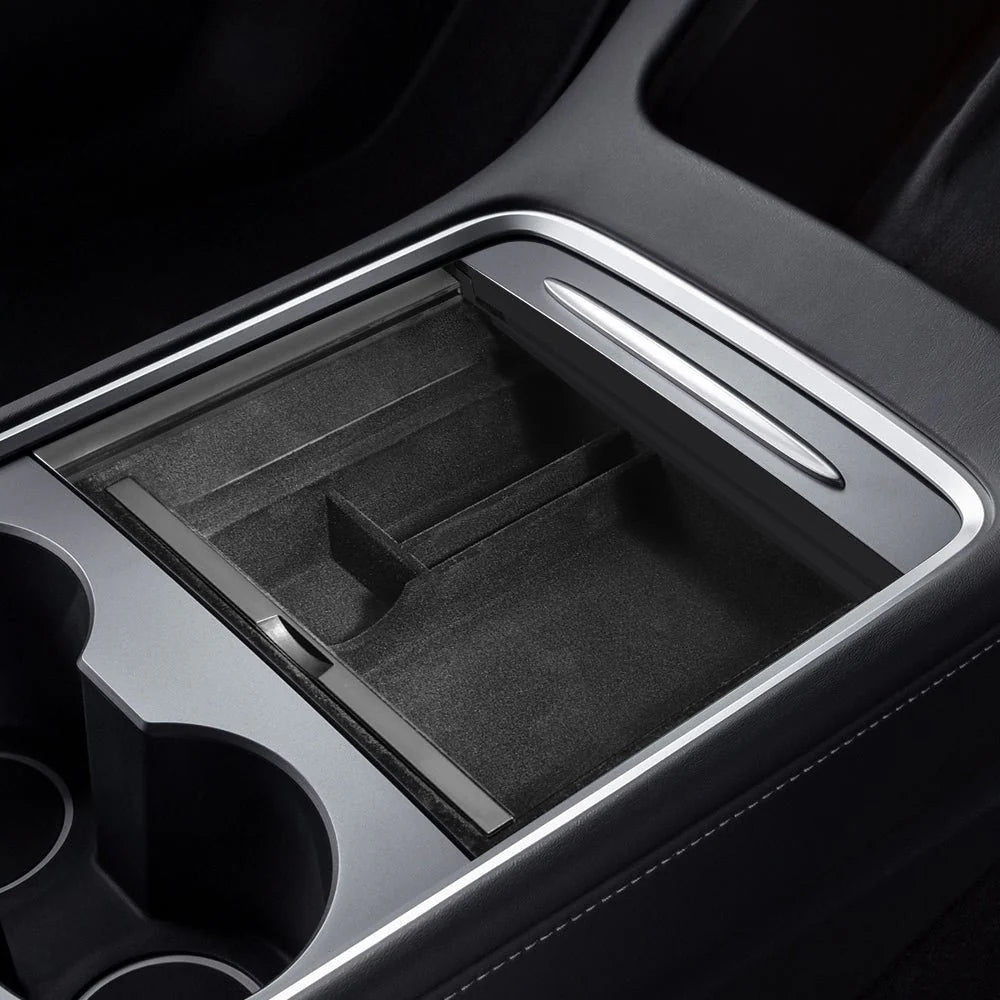 Center Front Storage Box for Model Y Juniper & Model 3 Highland | RidgeMod